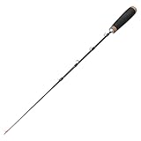 Teleskop-Angelrute, einziehbar, 2 Abschnitte für Eisangeln, ausziehbar, für Surf Casting, Trolling, Salzwasser und Süßwasser, Offshore, Inshore, Camping und