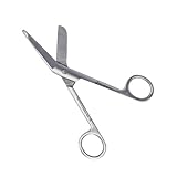 First Aid Only Listerschere 16cm | Verbandschere aus Edelstahl | Medizinprodukt mit CE-Kennzeichnung | Robust, langlebig, leicht zu reinigen | Für Klinik, Praxis & Erste-Hilfe | P-96028 00