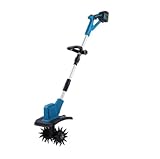 Catolsss Akku-Bodenhacke für Makita 18V Batterie,360 U/min Motor, 20cm Arbeitsbreite & 16cm Arbeitstiefe für Beet, Arbeitstiefe für Beet, Acker & Landwirtschaft(Ohne Akku)