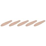 Tynmoel 5Stück 22 Leer Skateboard Deck Natural 55,5 X 15 cm Ahorn Banane Rutschen Kreuzfahrt Skaten Einzel Rocker Board DIY Decks