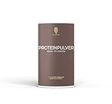 PROTEINPULVER ERDBEER-VANILLE • 70% Protein • 3 pflanzliche Proteinquellen • enthält gesunde Darmbakterien • vegan & glutenfrei • sojafrei