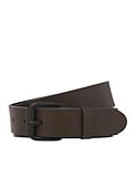 Jack & Jones Herren Jackent Leather Belt Styd Aw24, Dark Brown Melange, Numeric_125