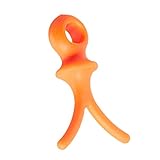 Pine Ridge Bogenschießen Wishbone Bow String und Kabeldämpfer, 14 Körner, Geräusch- und Vibrationsreduzierer, kompatibel mit Armbrüsten und Verbundbögen, Orange, 4 Stück