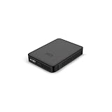 Ksix Nano Powerbank, 5.000 mAh, Taschengröße, Power Delivery, 20 W, USB-C auf USB-C-Kabel, LED-Anzeigen, Schwarz
