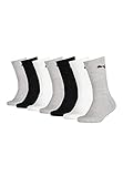 PUMA Socken Junior Crew Kinder Sportsocken 7 Paar - Größe 35-38