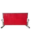 Tischtennis-Rebound-Board, 360° Verstellbarer Ping-Pong-Trainer mit Gummischichten und Metallbasis, Solo-Trainingsgerät for Heimclubs und Schulen(70x34cm)