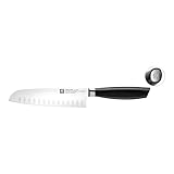 Zwilling All * Star Santokumesser Kochmesser Küchenmesser Messer 18 cm, Silber, Rosegold
