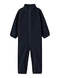 NAME IT Unisex Nmnspektra Fleece Suit Fo Schneeanzug, Dark Sapphire, 80