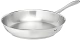 Fissler Catania / Edelstahl-Pfanne (Ø 28 cm), unbeschichtete Stielpfanne, Schmorpfanne, ideal zum krossen Braten, alle Herdarten - auch Induktion