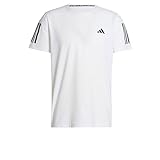 adidas Herren Own The Run Tee T-Shirt, White, XL