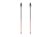 Fischer Skistöcke OneWay GT18 Flame 125cm All Mountain Alpin Stöcke Aluminium