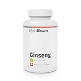 GymBeam Ginseng (Kapseln) - 500mg pro Tagesdosis, funktionaler Extrakt aus Koreanischem Rotem Panax Ginseng, enthält 10% Ginsenoside, ein Adaptogen für Immunität, kognitive Funktionen & Vitalität