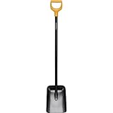 Fiskars Schaufel mit solidem D-Griff, 1,27 m
