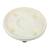 BESTonZON Blumenpot -Basis Pflanzenschale Tabletts Blumenpothalter Bonsai-Wasserschale bewegliches Blumentopftablett Bodenschale für Blumentöpfe Blumentopftablett mit Rad Harz Beige