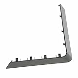 XBERSTAR Ersatz-HDD-Festplatten-Slot-Abdeckung für PS4 Slim Console Game Kunststoff Konsole Schutz für PS4 Slim (Schwarz)