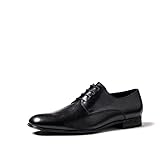 LLOYD Herren Schnürschuhe Fonda, Männer Businessschuhe,Low-tie,schnürschuhe,schnürer,Halbschuhe,klassisch,elegant,Schnuerer,SCHWARZ,46 EU / 11 UK