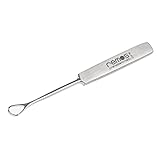 REMOS Ohrreiniger/Ohrenschlinge | Ohrenschmalz einfach und sicher entfernen | rostfreier, langlebiger Edelstahl | 7 cm | Satin