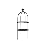 Kletterturm der Plaante – Obelisk-Gartentrellis | Tower Obelisk Garden Trellis | Gartenturm Rankgitter | Vertikaler Turm Obelisk | Große Unterstützung für die