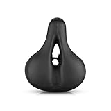 mophrati Fahrräder Rücksitzkissen Mountainbike Rennrad Sattel Outdoor Sportarten Reiten Reflexstreifen Hohlpolster