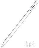 Stift für iPad 2018-2024, HATOKU Pencil für iPad mit Tilt Sensitivity & Palm Rejection, Magnetischer Stylus Pen für iPad Air 3/4/5/M2, iPad Mini 5/6, iPad 6/7/8/9/10, iPad Pro 11'/12.9'/M4