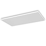Infrarotheizung Deckenmontage mit Thermostat, Deckenheizung Infrarot Deckenheizstrahler, APP Fernbedienung Steuerung, Elektroheizung Heizkörper Heizplatte Heizpaneel, 860 Watt - 119,5x59,5cm