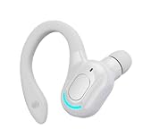 Toaluea Bluetooth-Headset, kabellos, V5.2, Mono-Kopfhörer, 360 ° mit integriertem Mikrofon, Freisprecheinrichtung, Bluetooth, 20 Stunden Wiedergabe, für iPhone, Android, PC, Büro, Fahren