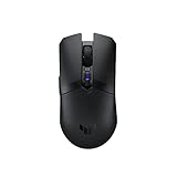 ASUS TUF Gaming M4 Wireless optische Gaming-Maus (kabellos, beidhändig, 12.000 DPI-Sensor, DPI-Taste, Aura Sync, sechs programmierbare Tasten), schwarz