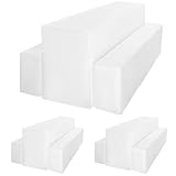 Pesonlook 2Pack Bierbank Hussen Biertisch Husse Set of 3,Weißes Biertisch- und Bankabdeckungs-Set für 50 cm Tischbreite Bierbankabdeckung Bierzelt-Set 220 x 50 x 80 cm für Bankette im Freien(Weißes)