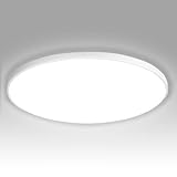 NUODIFAN LED Deckenleuchte,18W Deckenlampe,1800LM Ultra...