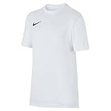 Nike Unisex Kinder Y Nk Dry Park Vii Jsy Shirt, White/Black, M EU