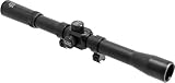Umarex Zielfernrohr RS 4 x 20, Ø 20 mm Objektiv, Fernrohr für Luftgewehre, unbeleuchtet, inkl. Montageringe
