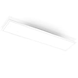 BRILONER - LED Deckenlampe flach,1,20m neutralweiße Lichtfarbe, 38 Watt, 4100 Lumen, Lampe, Deckenleuchte, Wohnzimmerlampe, LED Panel, Küchenlampe, Deckenbeleuchtung, Weiß