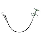 Snake Abflussreiniger Haarentfernungswerkzeug | 4-Klo Für Dichtes Abwasser,Rohrreinigung für Badewanne Waschbecken Toilette Waschküche Immobilienpfleger Restaurant