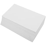 Mikikit 500 Blatt Doppelseitiges Kopierpapier 70g/m² Din A5 240x140mm Weiß Bedruckbares Druckerpapier für Büro Kopierer Selbstgemacht Bastelpapier