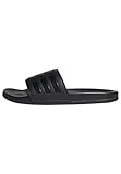 adidas Unisex Adilette Comfort Slides, Core Black / Core Black / Core Black,43 EU