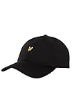 Lyle & Scott Herren Logo-Baseballmütze, Schwarz, One Size