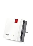 AVM FRITZ!Repeater 1200 AX International, Wi-Fi 6 Mesh Repeater, bis zu 2.400 MBit/s (5 GHz) & bis zu 600 MBit/s (2,4 GHz), WLAN-Access Point, WPS, internationale Version