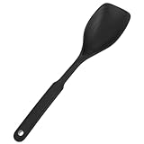 Generisch Silikonspatel mit Langem Griff Hitzebeständig und Antihaftbeschichtet Wiederverwendbarer Küchenpfannenwender für Schonendes Anbraten Rühren und Kochen in Beschichteten Pfannen