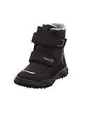 Superfit Jungen HUSKY warm gefütterte Sympatex Schneestiefel, SCHWARZ/HELLGRAU 0000, 34 EU
