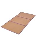 VEVOR japanische Tatami Matte Faltbare Tatami-Matratze aus Rattan (2032 x 990 mm), klappbare Bodenmatratze rutschfeste Schlafmatte zum Schlafen Meditieren Yoga Entspannung, leicht zu reinigen