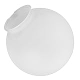 CLISPEED Lampenschirm Kugel Klein Form Austausch Des Lampenschirms Gartenlampe Lampenschatten Kugellampe Außen Im Freien Lampenschirme Lampenschirm Austauschen Acryl Weiß
