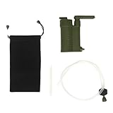 Katnetoly Tragbare Wasserfilterpumpe für Den Außenbereich Hoher Fluss, Leichtes Gewicht, Ideal für Camping-, Wander- und Notsituationssituation Persönlicher Pumpenwasserfilter