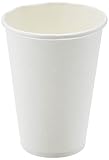 Heku 50 weiße Pappbecher| Frischfaser mit Beschichtung | Umweltfreundlich & recyclingfähig | FSC-Zertifiziert | Für Heiß- und Kaltgetränke | Ideal für Veranstaltungen, Büros und Cafés, 0,2l
