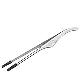 Spring TOOLS FUSION2+ Profi Pinzette 22 cm | rostfreies Edelstahl | mit Silikon | lange Pinzette | Zum Kochen, Grillen oder Braten | Kochpinzette Edelstahl | Grillpinzette | Bratpinzette