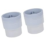 Silikon -Eiswürfelform, Eiskugel Maker Form 2 Pcs Eiskugel Herstellung Form Runde Eiswürfel Runde Eiswürfel Iceball Maker
