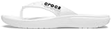 Crocs Unisex Classic Flip Flipflop, weiß, 39/40 EU