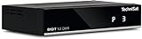 TechniSat DIGIT S3 DVR - hochwertiger digital HD Sat Receiver (HDTV, DVB-S/S2, PVR Aufnahmefunktion, Timeshift, HDMI, USB, vorinstallierte Programmlisten, Unicable tauglich, AAC-LC) schwarz