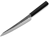 YANAGI-BA-MESSER YAMATO. Original japanische Koch-Messer Yanagiba. Klingen-Länge 20cm, handgeschmiedet, 3 Lagen.