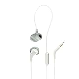 JBL Endurance Run 2 – Schweißresistenter In-Ear-Sport-Kopfhörer in Weiß – Mit integrierter Freisprechfunktion und Kabel
