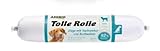 8 x Tolle Rolle Ziege 400g hypoallergenes Nassfutter für Hunde - mit Topinambur - Getreidefrei - Ideal für eine Ausschlussdiät